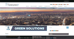 Desktop Screenshot of construction21.org